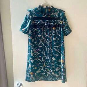 Vineet Bahl Floral Tunic Dress